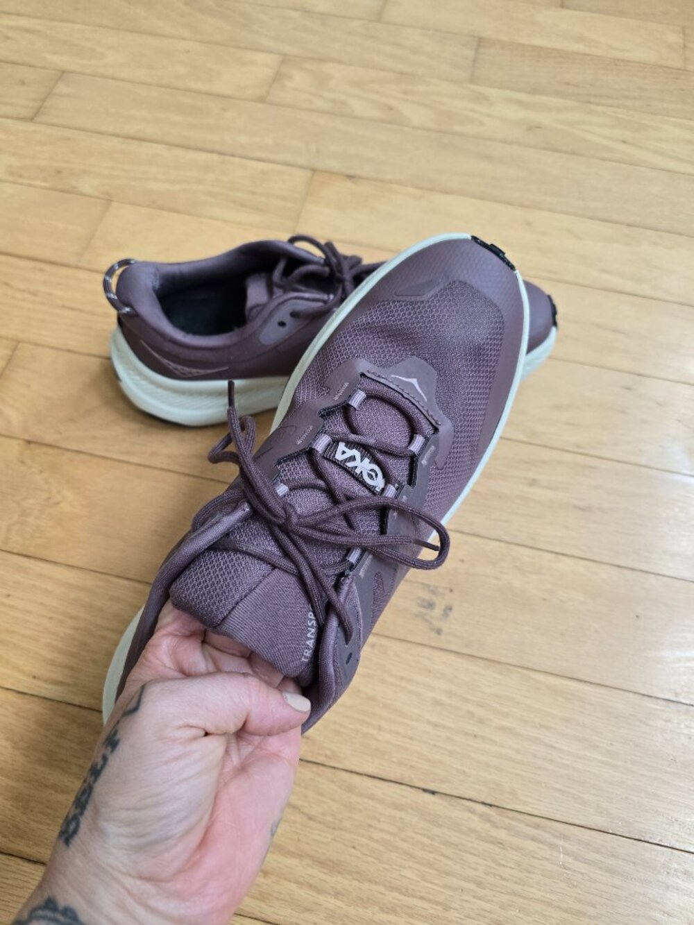 Hoka | Transport 'Smokey Quartz' gorpcore Vibram sole sneakers | WMS 10 - Picture 4 of 10
